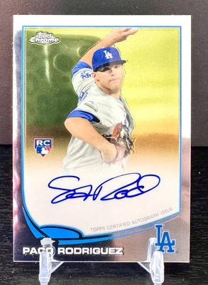 2013 Topps Chrome #182 Paco Rodriguez Rookie Autographs - Image 1 of 2