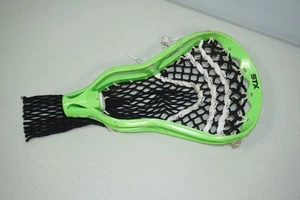 Cabezal encordado de palo de lacrosse verde STX AV8U usado AV8 u - Imagen 1 de 12