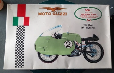 Maquette Protar Moto Guzzi 500cc Model  105 1/9 - Photo 1/4