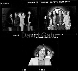 '77 The Kinks Manhattan NYC Ray Davies English Rock Old 35mm 3 Negative Lot B205 - Picture 1 of 1