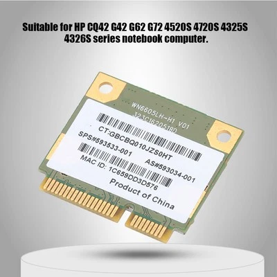 For RealTek RTL8191SE Mini PCI E 300M Wireless Network Card 593533-001 For H Hot - Bild 1 von 4