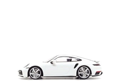 Minichamps 1:18 Porsche 911 Turbo S (992) in White (Dealer Edition) - Image 1 of 4