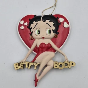 Vintage 1998 KURT S. ADLER Betty Boop Herz Weihnachtsschmuck  - Bild 1 von 4