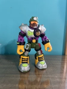 Figura de juguete vintage Mattel Rescue Hero PowerMax Rocky Canyon #78371 2001 6" - Imagen 1 de 3