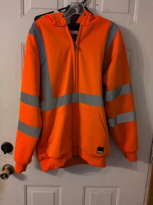 Chaqueta reflectora naranja Craftsman para hombre talla M Foto 1 de 4