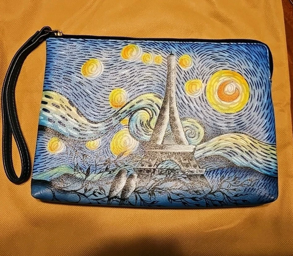 Bolso sin asas Anna by Anuschka BNNU - Love In PARIS - Estilo 8349 con CVR Foto 1 de 4