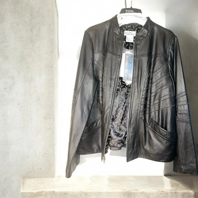 Bradley Bayou Black Leather Jacket - Image 1 of 2