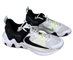 NIKE GIANNIS Immortality 2 White/Black/Volt Shoes Sneakers Men’s Size 13 DMD0825 - Picture 1 of 6