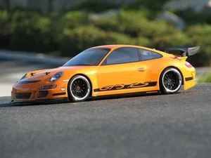 HPI Racing 17541 Porsche 911 GT3 RS 1/10 RC Body Set Drift Drifting NOS 997.1 - Picture 1 of 7