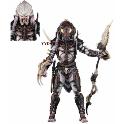 Figura de acción oficial NECA Alpha Predator Ultimate 7" 1:12 Predator coleccionable Foto 1 de 4
