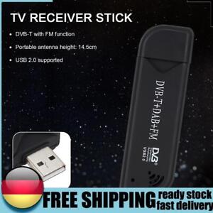 USB2.0 Digital TV Stick Wireless Radio Dongle DVB-T DAB FM Antenna Receiver DE