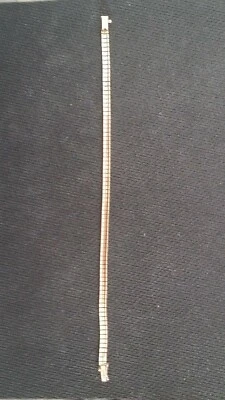 Elegante Pulsera Serpentina Oro Amarillo 14k de Aurafin Estampada Italia Foto 1 de 4