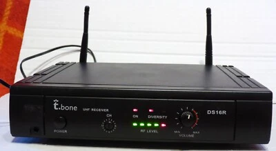 t.Bone Wireless Microphone System DS16R + DS-16H UHF Band 863-865 MHz 16 Kanals - Bild 1 von 4