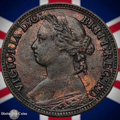 Great Britain 1880 Farthing 1/4d GB3840 - Image 1 of 2