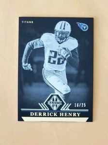 2017 Panini Majestic Gold /25 Derrick Henry #97 SSP 2nd Year - Picture 1 of 4