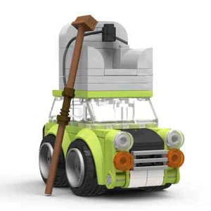 MOC Do it yourself Mr.Bean Cars Blocchi Costruttivi 89 PZ Modello Giocattoli Mattoni - Foto 1 di 7