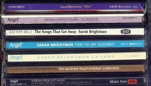 / Lot 7 CD Sarah Brightman: La Luna, Time to Say Goodbye, Andrew Lloyd Webber - Bild 1 von 6