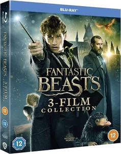 FANTASTIC BEASTS (1 2016 2 2018 3 2022) 3x Movie/Film Collection NEW Eu BLU-RAY - Picture 1 of 1