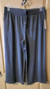 Woman relaxed fit related separates Pants Grey Time & tru SIZE Medium 8-10 NWT - Picture 1 of 5