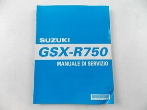 OEM FEBRUARY 2004 SUZUKI GSX-R750 SERVICE MANUAL REPAIR BOOK 99500-37120-01B - Picture 1 of 2