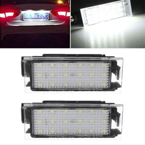 LED Kennzeichenbeleuchtung Für Renault Megane 2 3 Clio 3 4 Twingo Master Espace - Picture 1 of 11