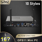 SZMZ OPS Mini PC Core i3 i5 i7 Processor DDR3 8G 128GB 256GB SSD Windows10 Linux