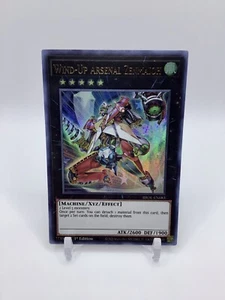 Yu-Gi-Oh Wind-Up Arsenal Zenmaioh BROL-EN083, Secret Rare, 1st Edition, NM - Picture 1 of 2