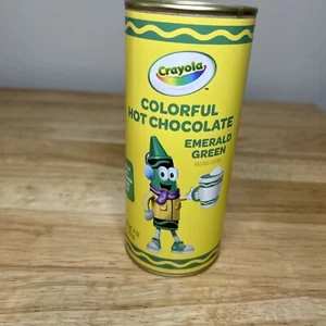CRAYOLA Colorful Hot Chocolate Emerald Green Sealed 9 oz Best By Sept. 2026 - Picture 1 of 8