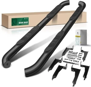 For 2011-2021 Jeep Grand Cherokee SUV 3" S/S Side Steps Nerf Bars Running Boards - Picture 1 of 5