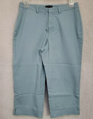 Dockers Womens Capri Pants Size 12 Petite 12P Blue - Image 1 of 4