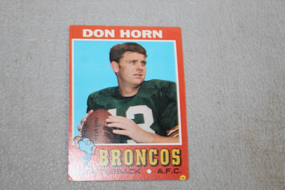1971 Topps FOOTBALL CARD Complete Finish Fill Your List Set U-Pick #1-263 - Image 1 of 1