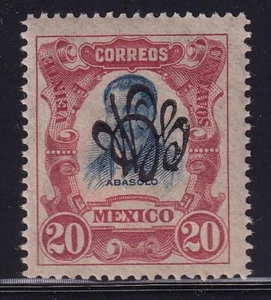 uct05 Mexico 1914 Civil War Script GCM Carranza ovpt inverted Sc#491 - Picture 1 of 1