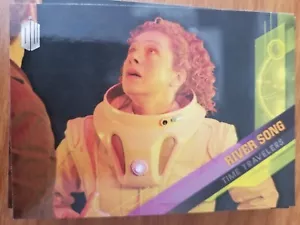 2016 Topps Doctor Who Timeless #3 River Song Time Travelers casi nuevo como nuevo - Imagen 1 de 1
