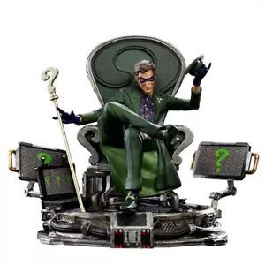 Iron Studios - The Riddler Deluxe – DC Comics Series 7 - Art Scale 1/10 - Photo 1/12
