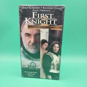 FIRST KNIGHT - New Factory Sealed VHS Columbia Tristar Watermarks Sean Connery - Picture 1 of 3