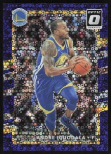 2017-18 Donruss Optic Fast Break Purple #50 Andre Iguodala /155 GS Warriors - Picture 1 of 2