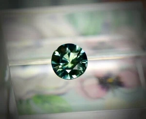 australian părți sapphire round .99ct - Picture 1 of 5