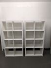 Pair of Ikea Kalax Tall Shelves - Pickup Only