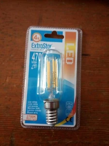 Lampadina a LED 4W Luce Calda 3000k E14 attacco piccolo Extrastar per kappa - Foto 1 di 1