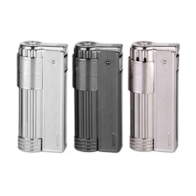 Retro Benzinfeuerzeug | Austria | Sturmfeuerzeug | Metall Antik Feuerzeug - Bild 1 von 3