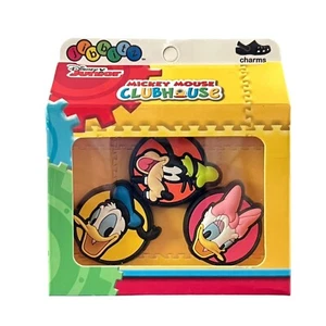 Crocs Jibbitz Friends Charms Mickey Mouse Clubhouse Daisy Donald Goofy Disney Jr - Picture 1 of 3