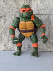 1992 Giant 13" Movie Star MikeTeenage Mutant Ninja Turtles Figur Michaelangelo - Bild 1 von 3