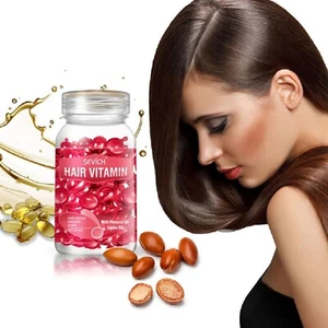 Hair Treatment Serum,Hair Styling Serum for Frizzy & Dry Hair -no Rinse with Arg - Picture 1 of 9