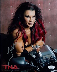 Tara Victoria TNA Wrestling signiertes 8x10 Hochglanz Foto JSA authentifiziert - Bild 1 von 2