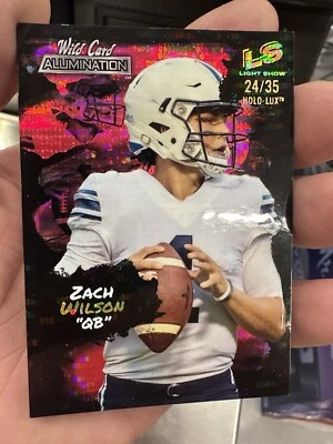 2021  Zack Wilson Holo Lux RC /35 - Image 1 of 2