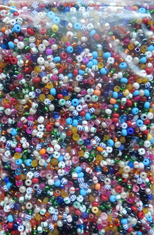 Glasperlen * ROCAILLES 5/0 (=ca. 4,5 mm) * 100gr. * MIX * Preciosa - Ornella - Bild 1 von 1