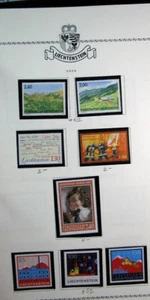 Liechtenstein Stamp Scott# 1403-04,1405-1407,1408-1410 Mint in Mount 2008 L644 - Picture 1 of 1