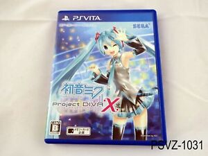 Project Diva X Japanese Import PS Vita Hatsune Miku PSVita SEGA Japan US Seller