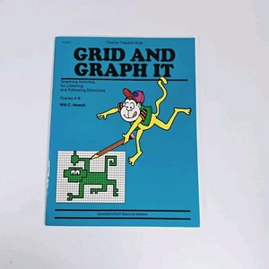GRID AND GRAPH IT (GRADES 4-6) By Will C. Howell Listening & Follwing Directions - Picture 1 of 5