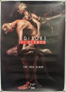 Editors Violence Original Promo Poster 59x42cm - Imagen 1 de 1
